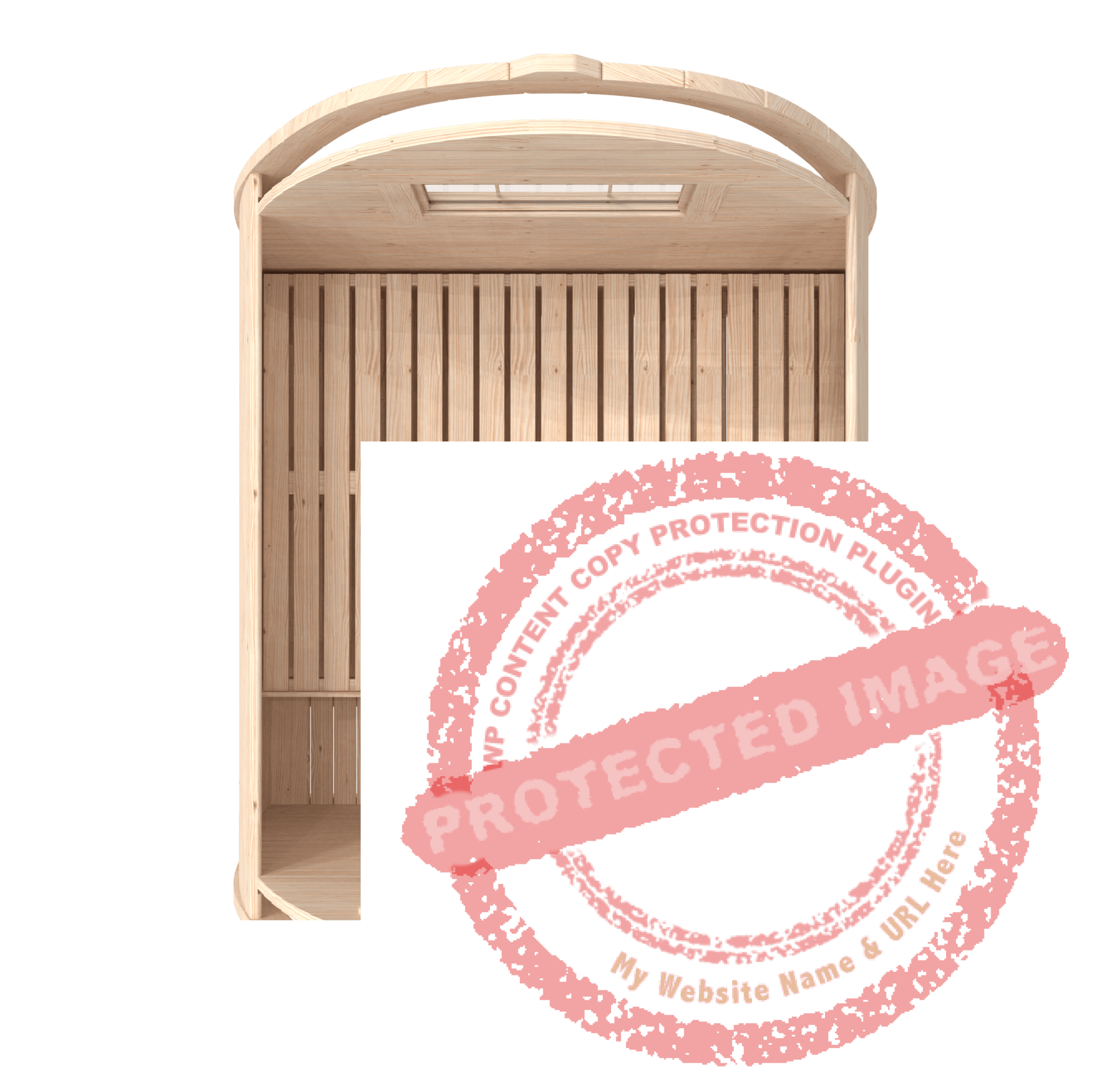 2.4x2.4 m camping pod top