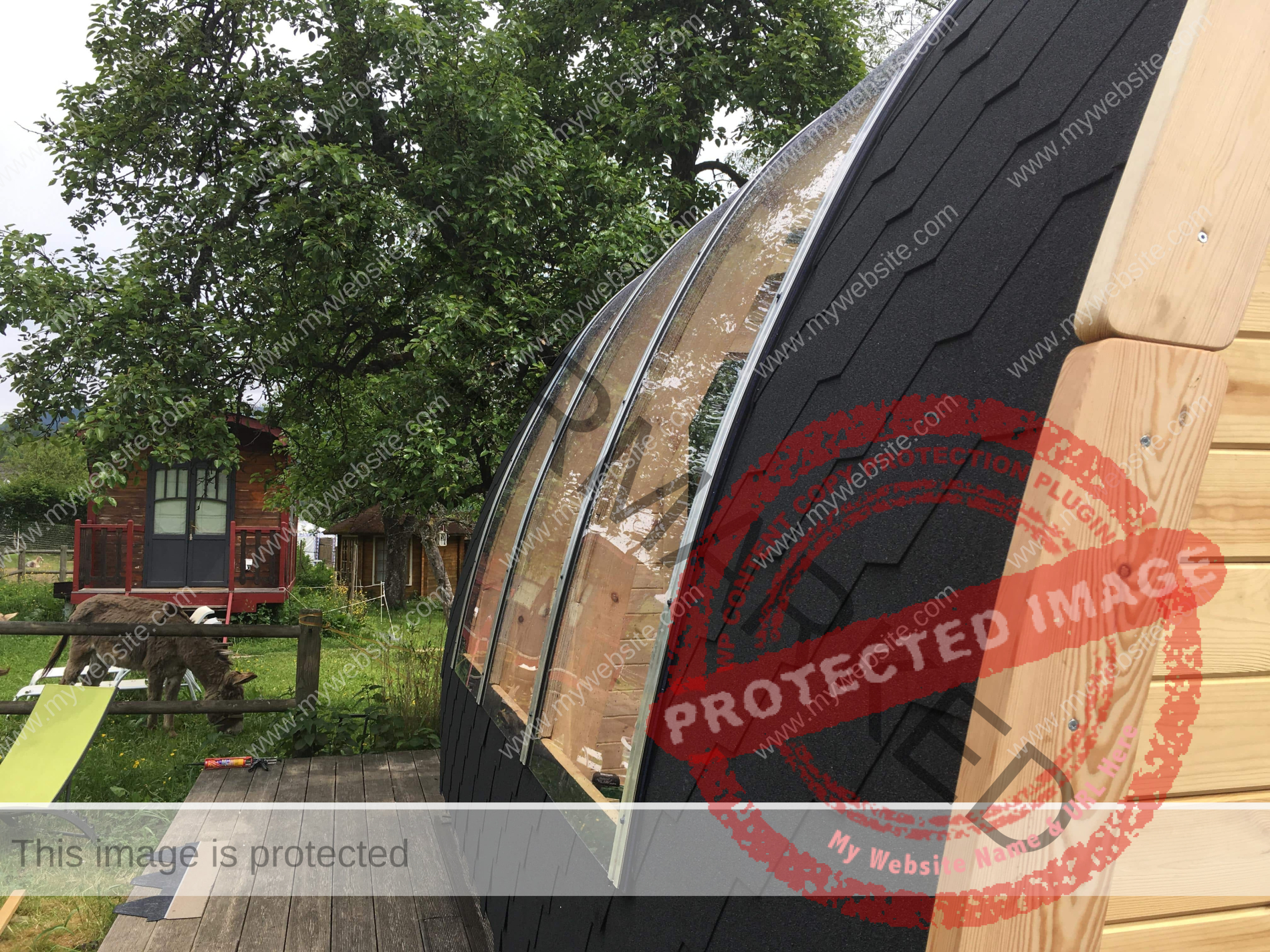 3x5.9 meters Camping pod for sale in Canada & the USA. Glamping pod for sale 20170518_094720126_iOS