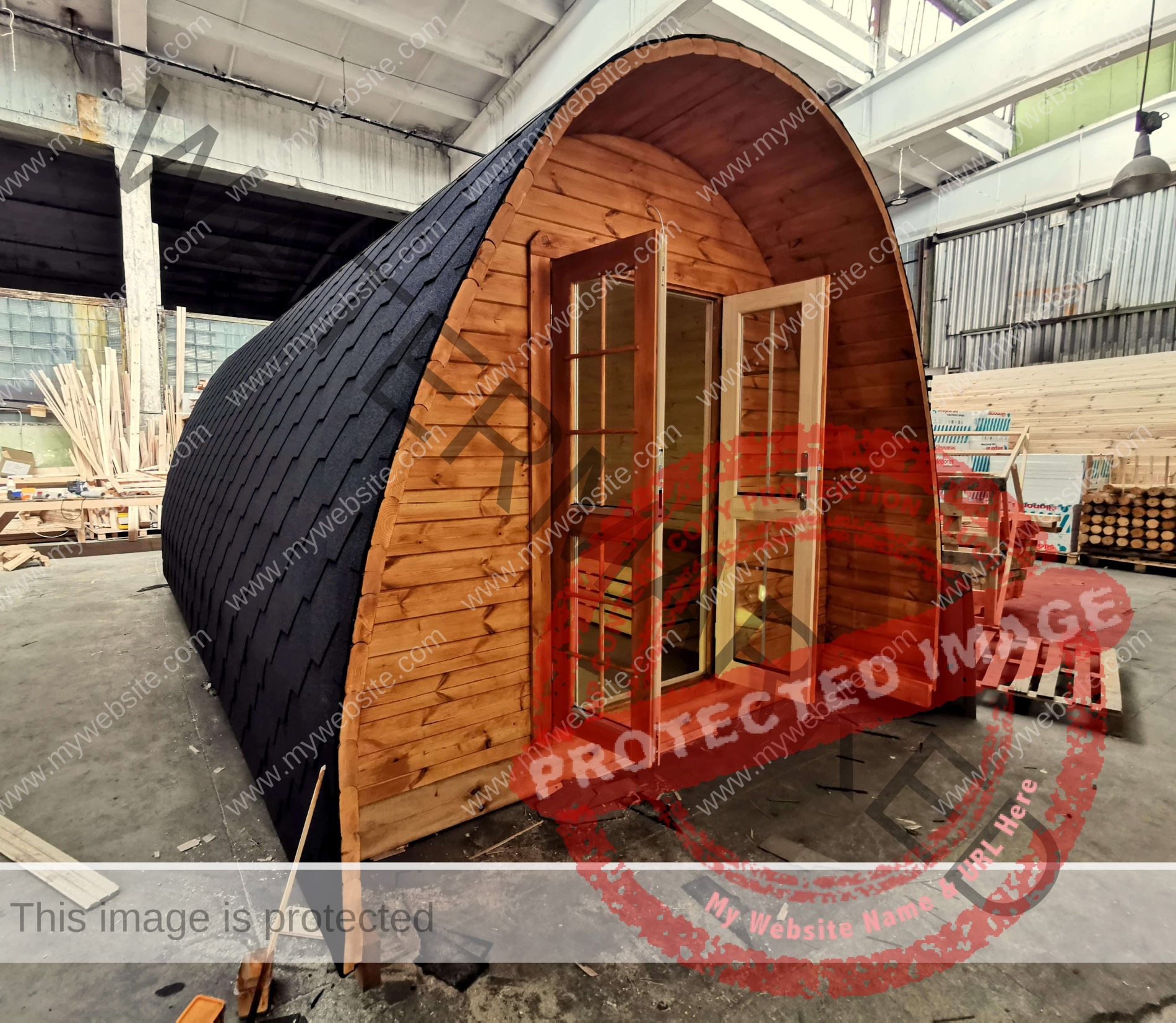 3x5.9 meters Camping pod for sale in Canada & the USA. Glamping pod for sale IMG_20200604_142353