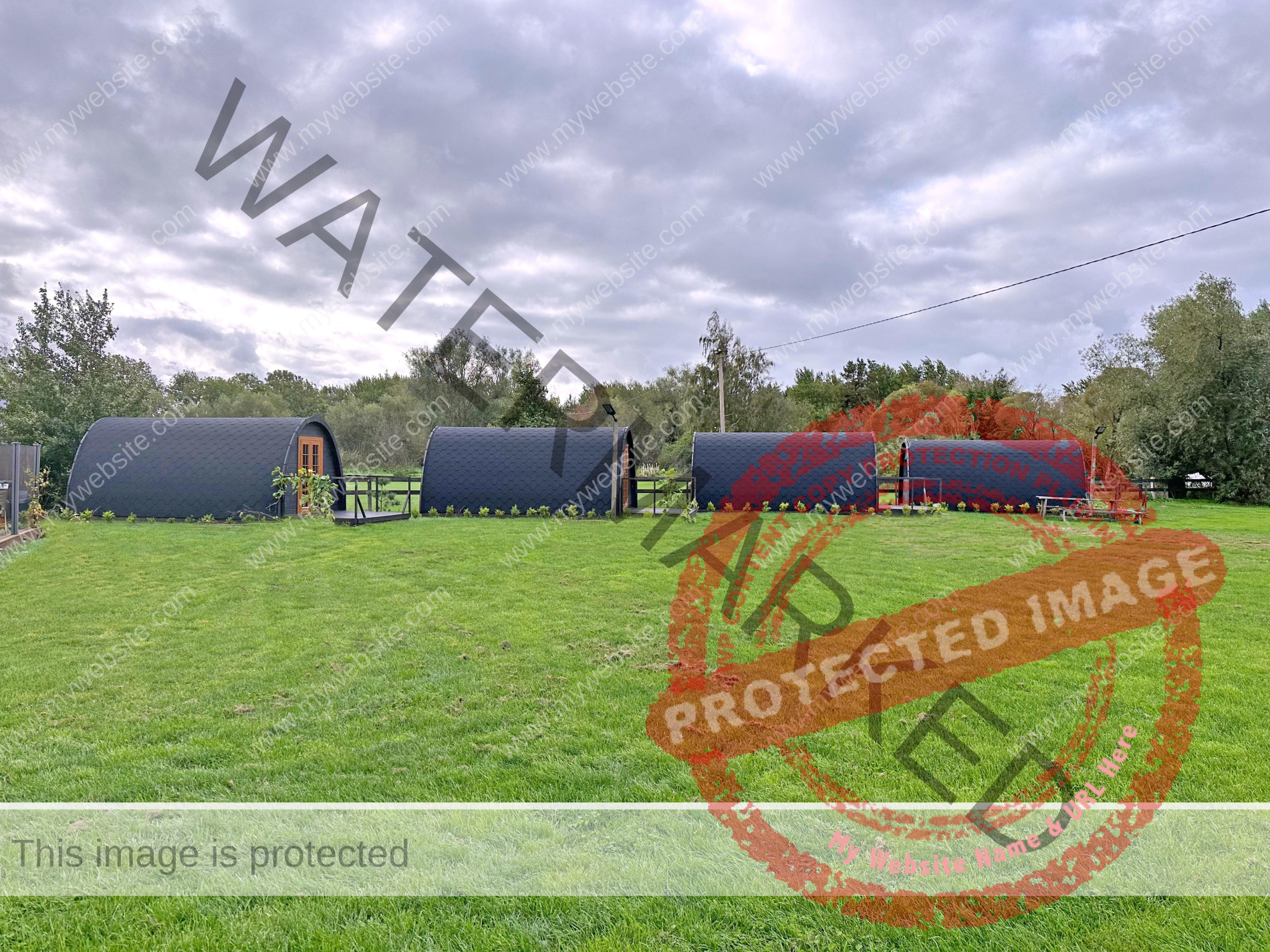 3x5.9 meters Camping pod for sale in Canada & the USA. Glamping pod for sale campsite in Latvia_camping pods 3.0x5.9 m