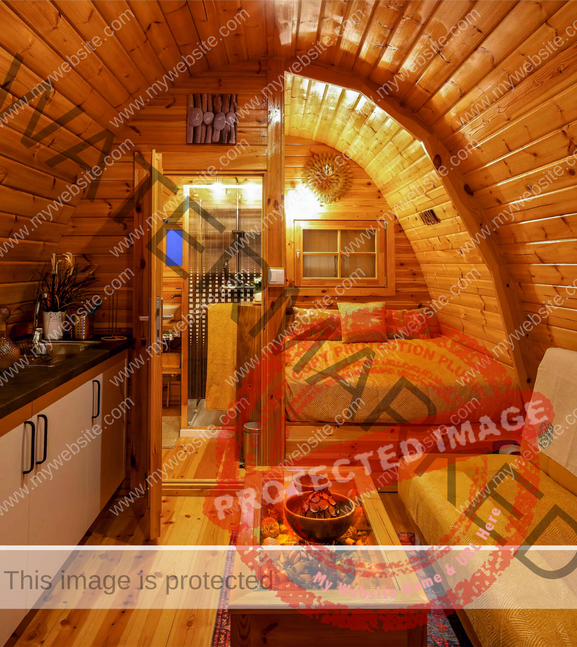 3x5.9 meters Camping pod for sale in Canada & the USA. Glamping pod for sale image-11