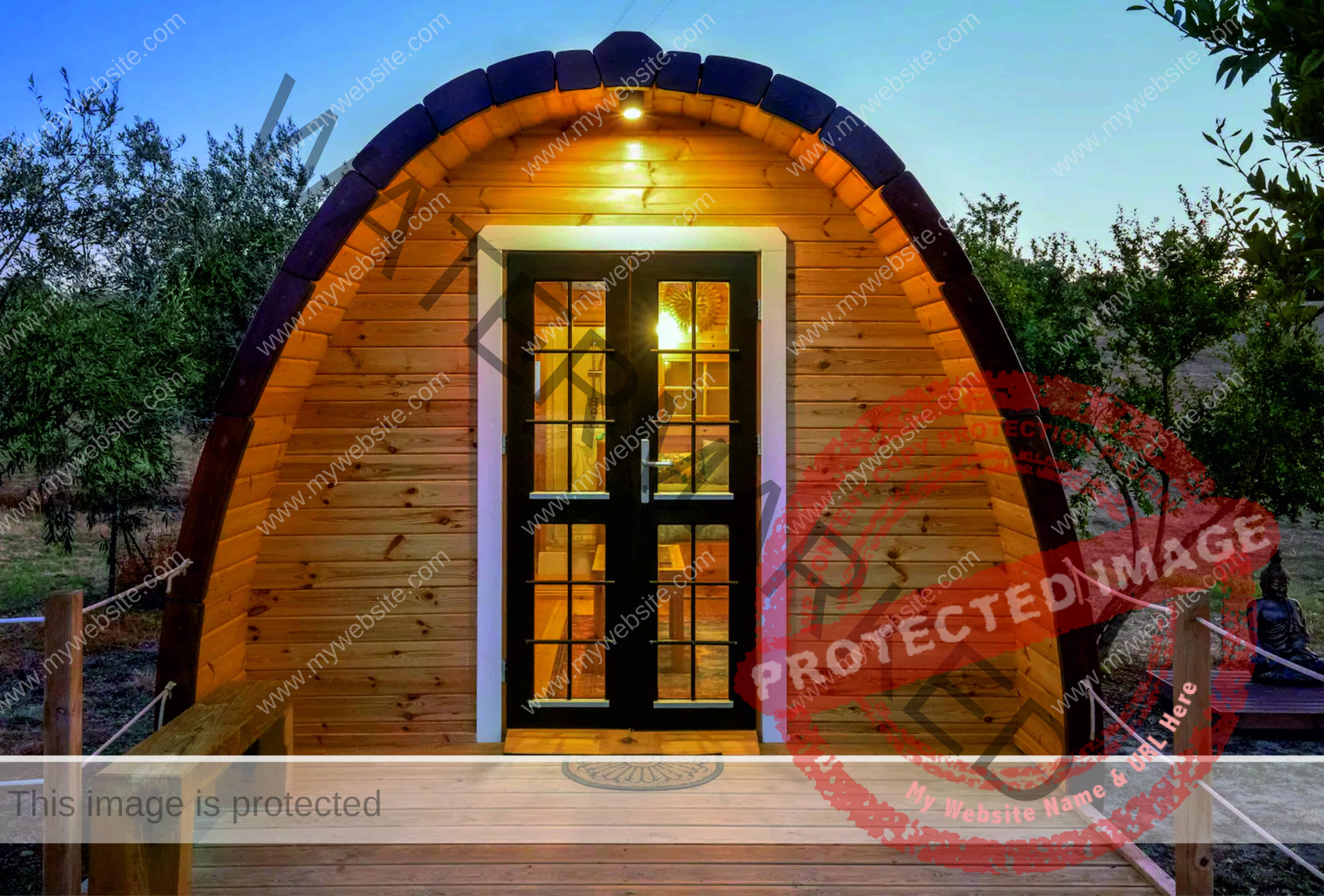 3x5.9 meters Camping pod for sale in Canada & the USA. Glamping pod for sale image-6