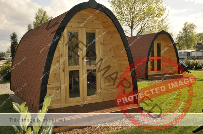 4.8 meters Camping pod for sale in Canada & the USA. Glamping pod for sale 1