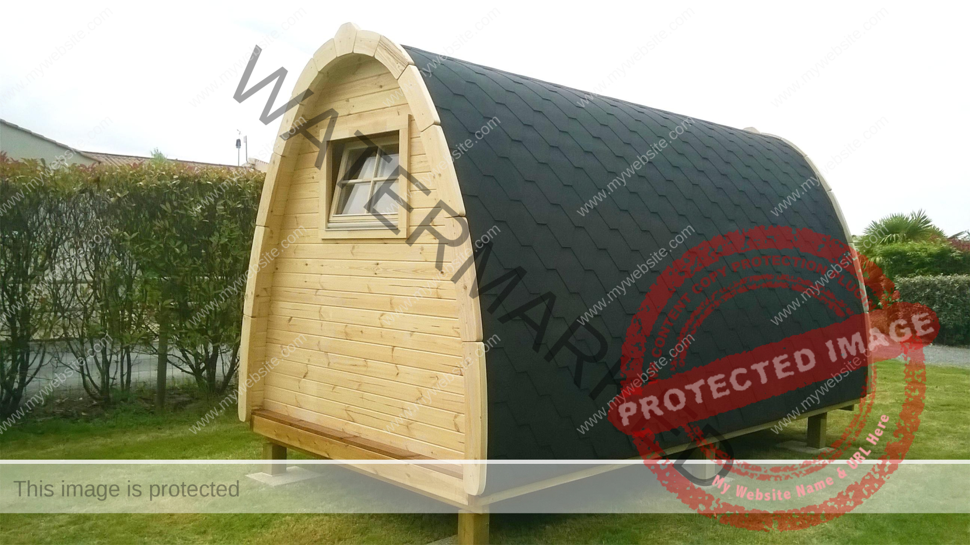 4.8 meters Camping pod for sale in Canada & the USA. Glamping pod for sale 12