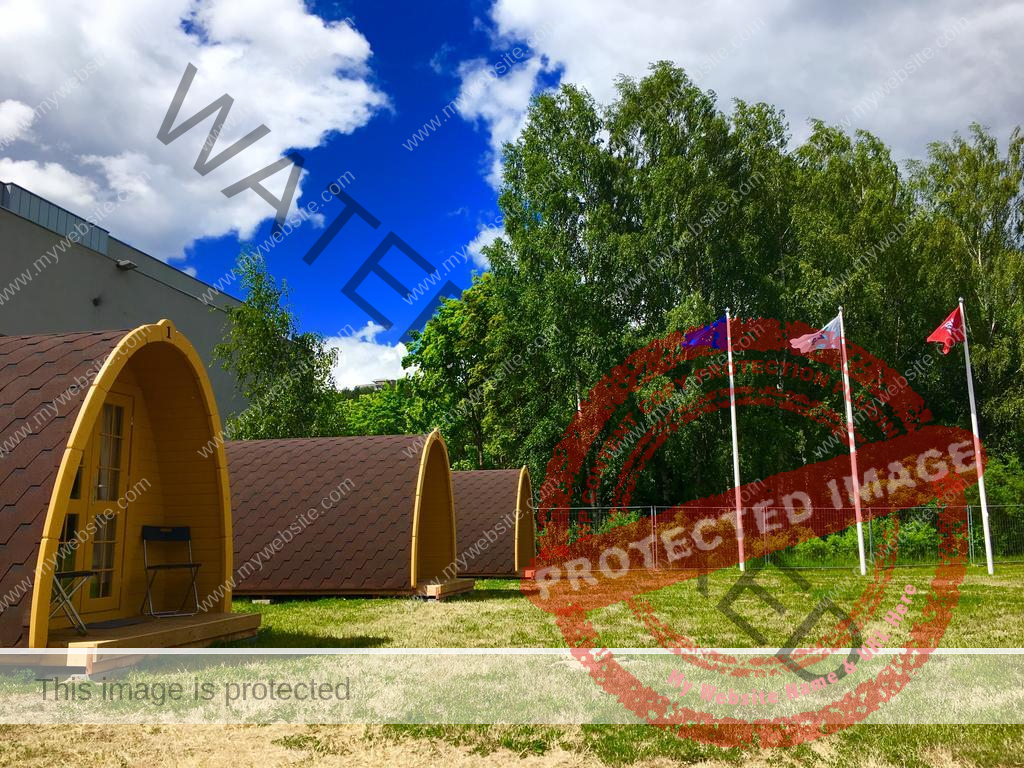 4.8 meters Camping pod for sale in Canada & the USA. Glamping pod for sale 17