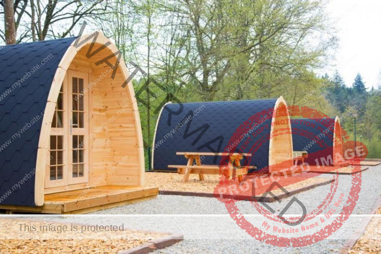 4.8 meters Camping pod for sale in Canada & the USA. Glamping pod for sale 19