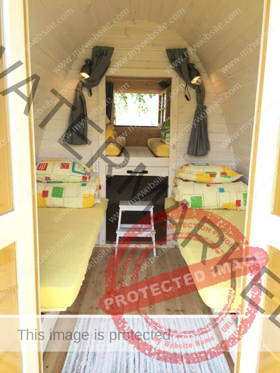 4.8 meters Camping pod for sale in Canada & the USA. Glamping pod for sale 36