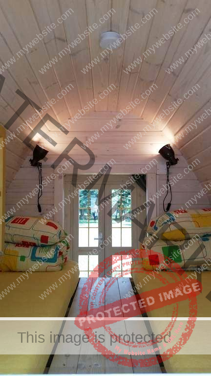 4.8 meters Camping pod for sale in Canada & the USA. Glamping pod for sale 37