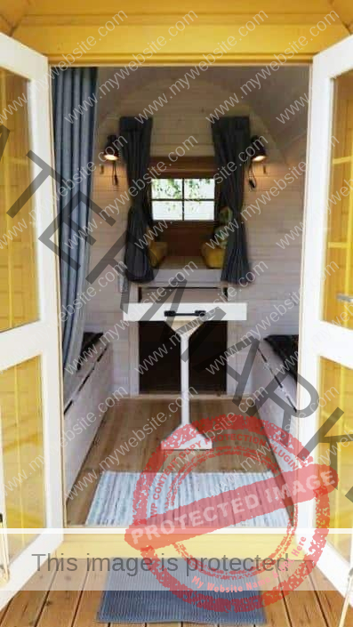 4.8 meters Camping pod for sale in Canada & the USA. Glamping pod for sale 39