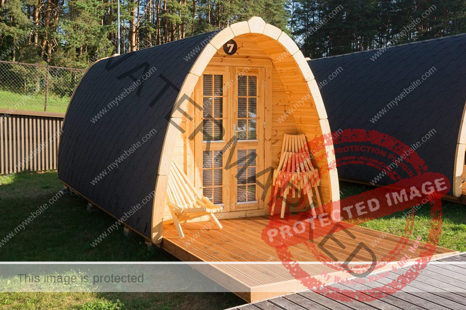 4.8 meters Camping pod for sale in Canada & the USA. Glamping pod for sale 4.8_5