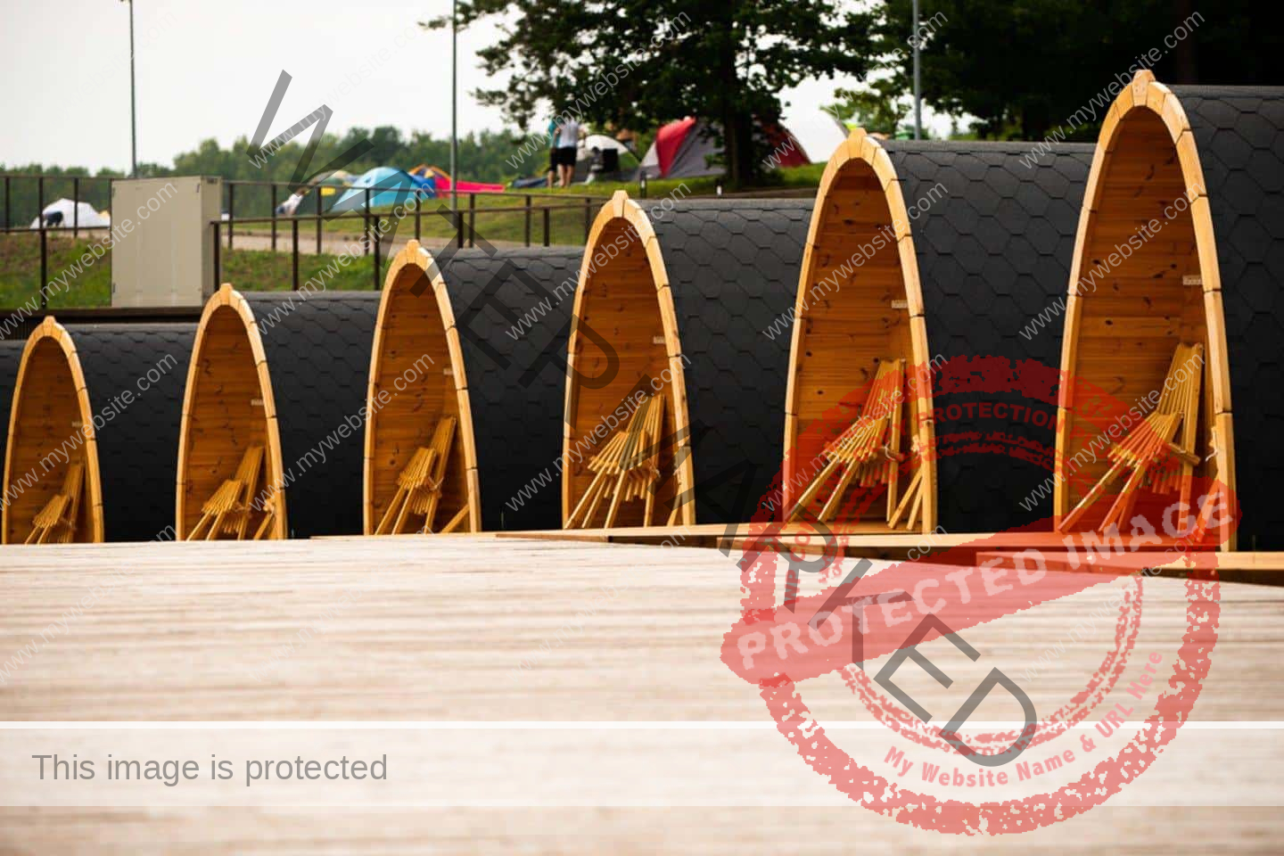 4.8 meters Camping pod for sale in Canada & the USA. Glamping pod for sale 4.8_6