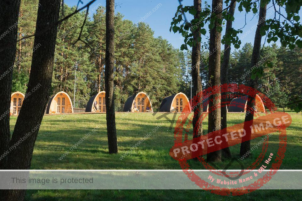 4.8 meters Camping pod for sale in Canada & the USA. Glamping pod for sale 4.8_8