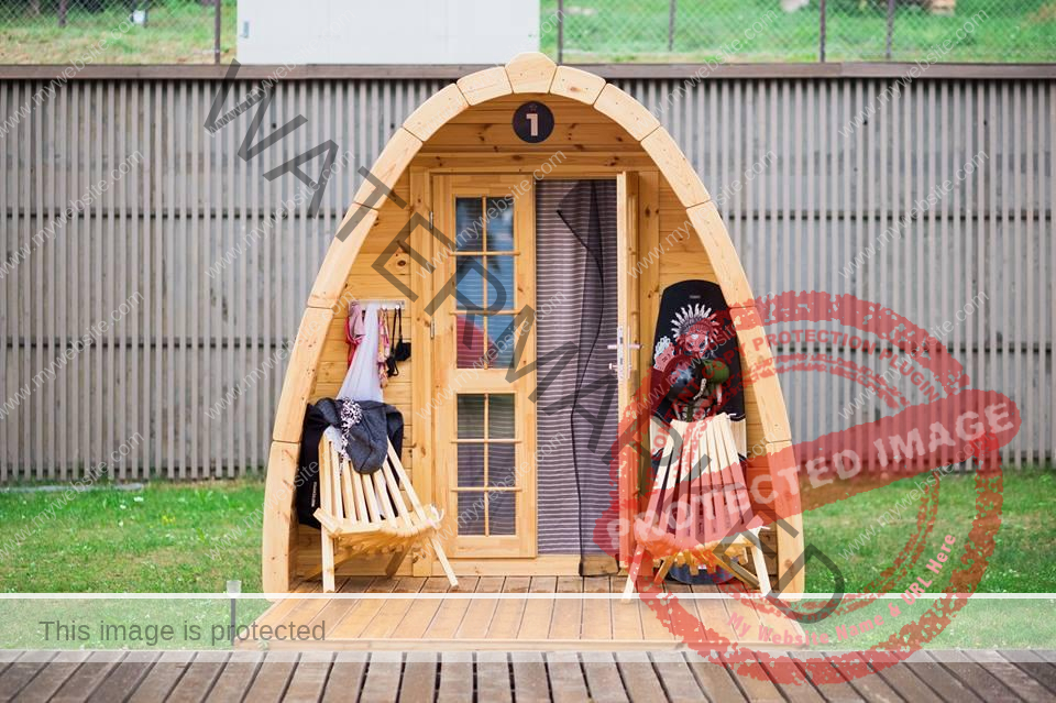 4.8 meters Camping pod for sale in Canada & the USA. Glamping pod for sale 40252618_2173243122957653_9164758751310249984_n