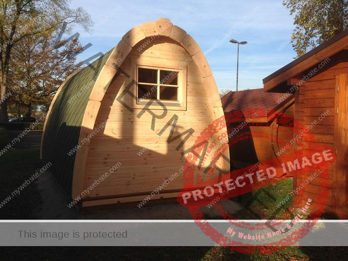 4.8 meters Camping pod for sale in Canada & the USA. Glamping pod for sale 6