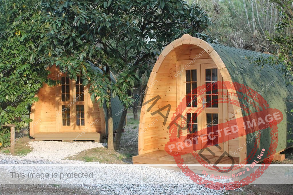 4.8 meters Camping pod for sale in Canada & the USA. Glamping pod for sale 7