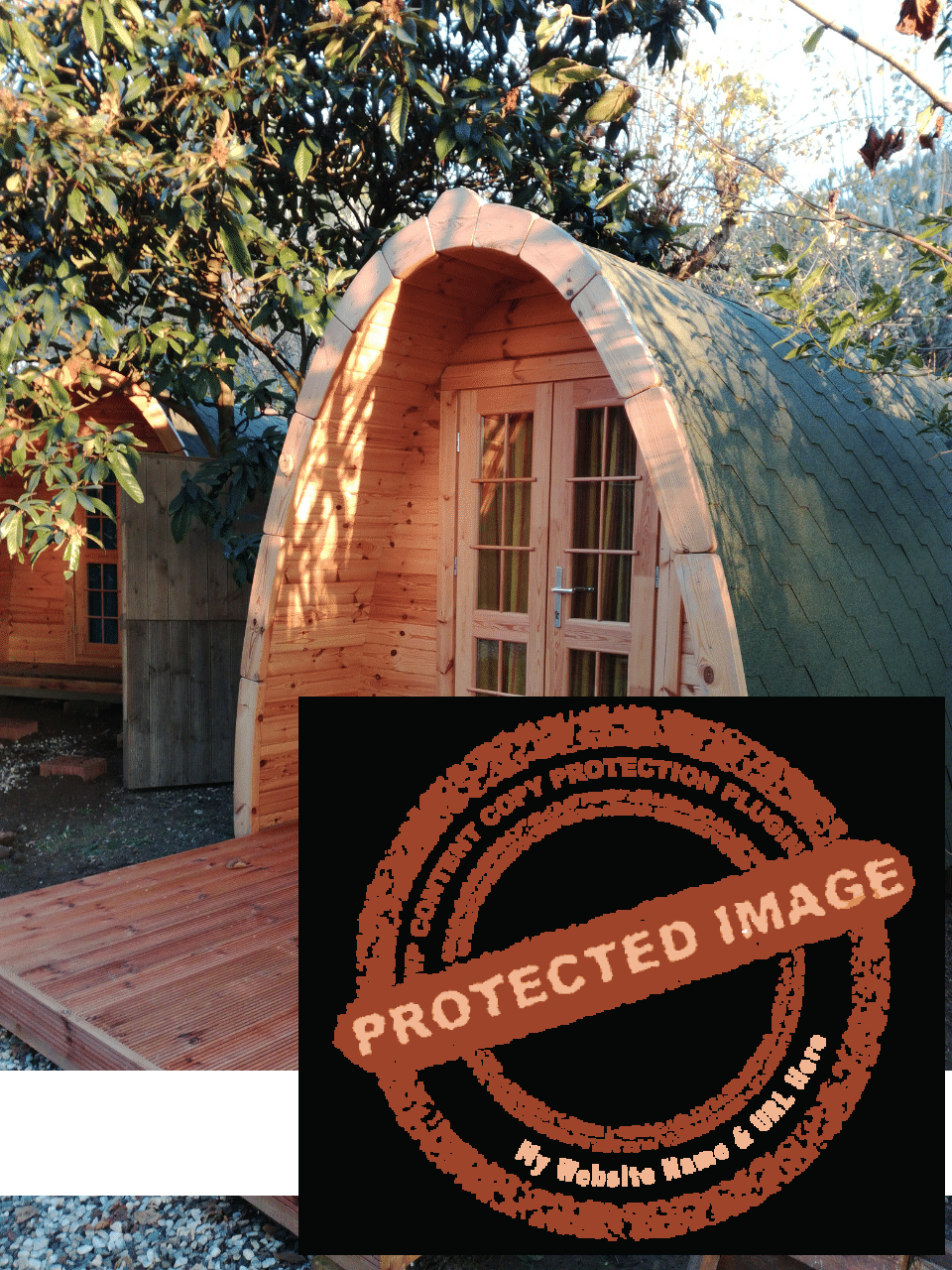 4.8 meters Camping pod for sale in Canada & the USA. Glamping pod for sale 8