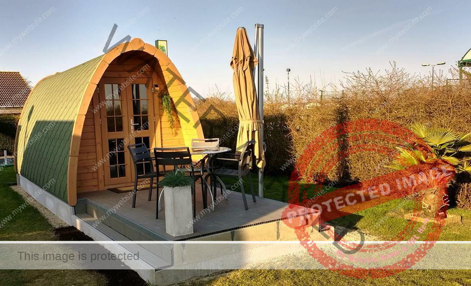 4.8 meters Camping pod for sale in Canada & the USA. Glamping pod for sale Standard Camping Pod 5.9_1