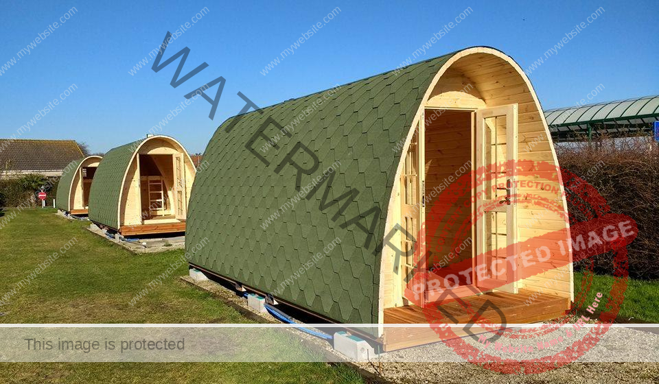 4.8 meters Camping pod for sale in Canada & the USA. Glamping pod for sale Standard Camping Pod 5.9_3