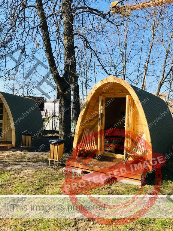 5.9 meters Camping pod for sale in Canada & the USA. Glamping pod for sale 193264872
