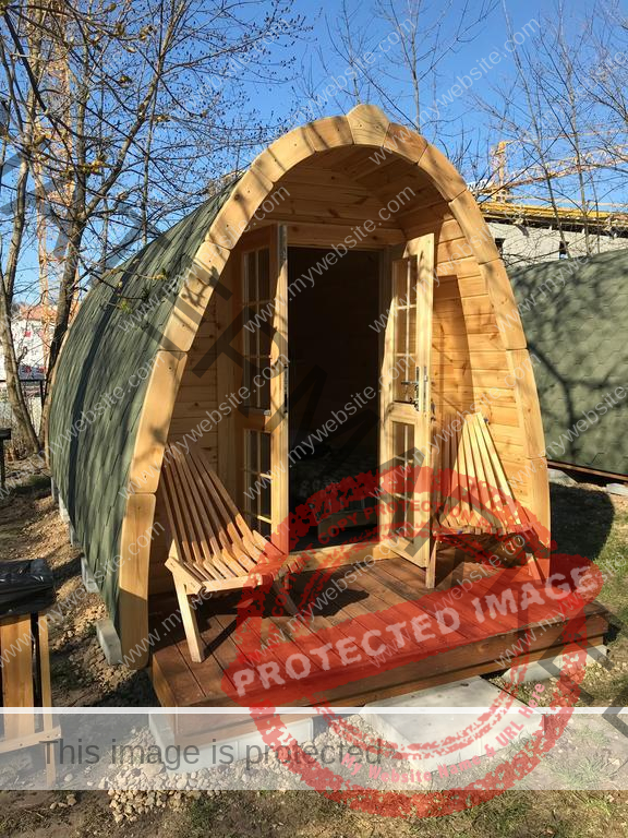 5.9 meters Camping pod for sale in Canada & the USA. Glamping pod for sale 193264878