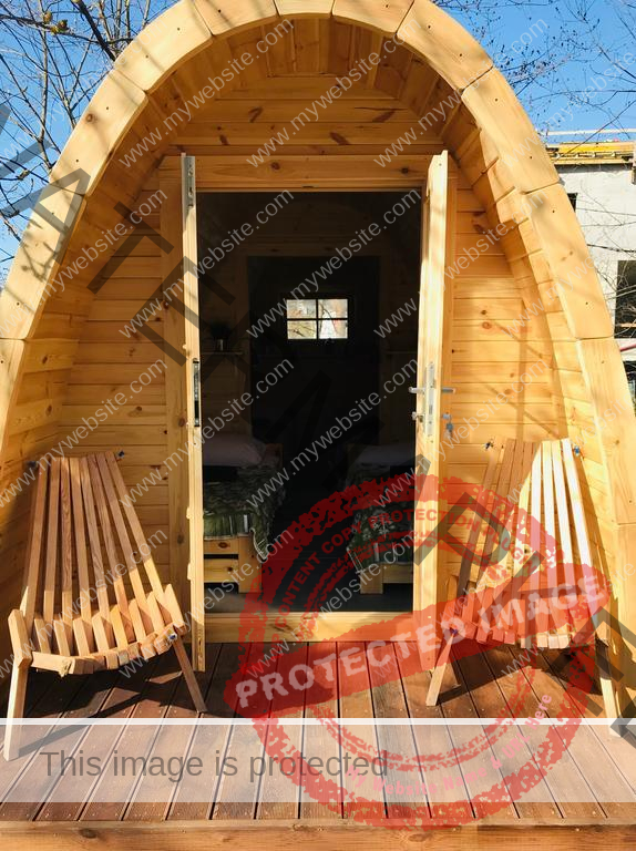 5.9 meters Camping pod for sale in Canada & the USA. Glamping pod for sale 193264954