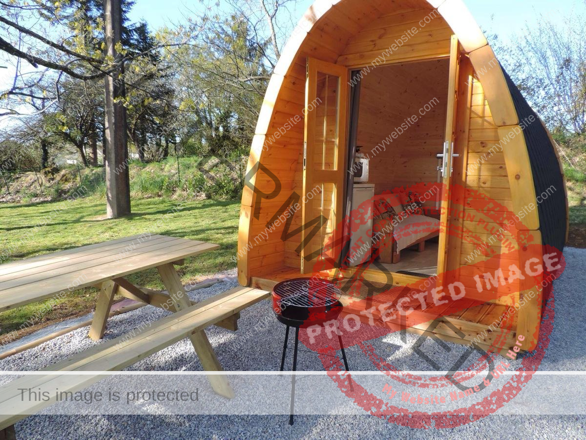 5.9 meters Camping pod for sale in Canada & the USA. Glamping pod for sale 20