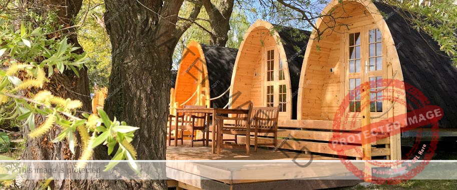 5.9 meters Camping pod for sale in Canada & the USA. Glamping pod for sale 3