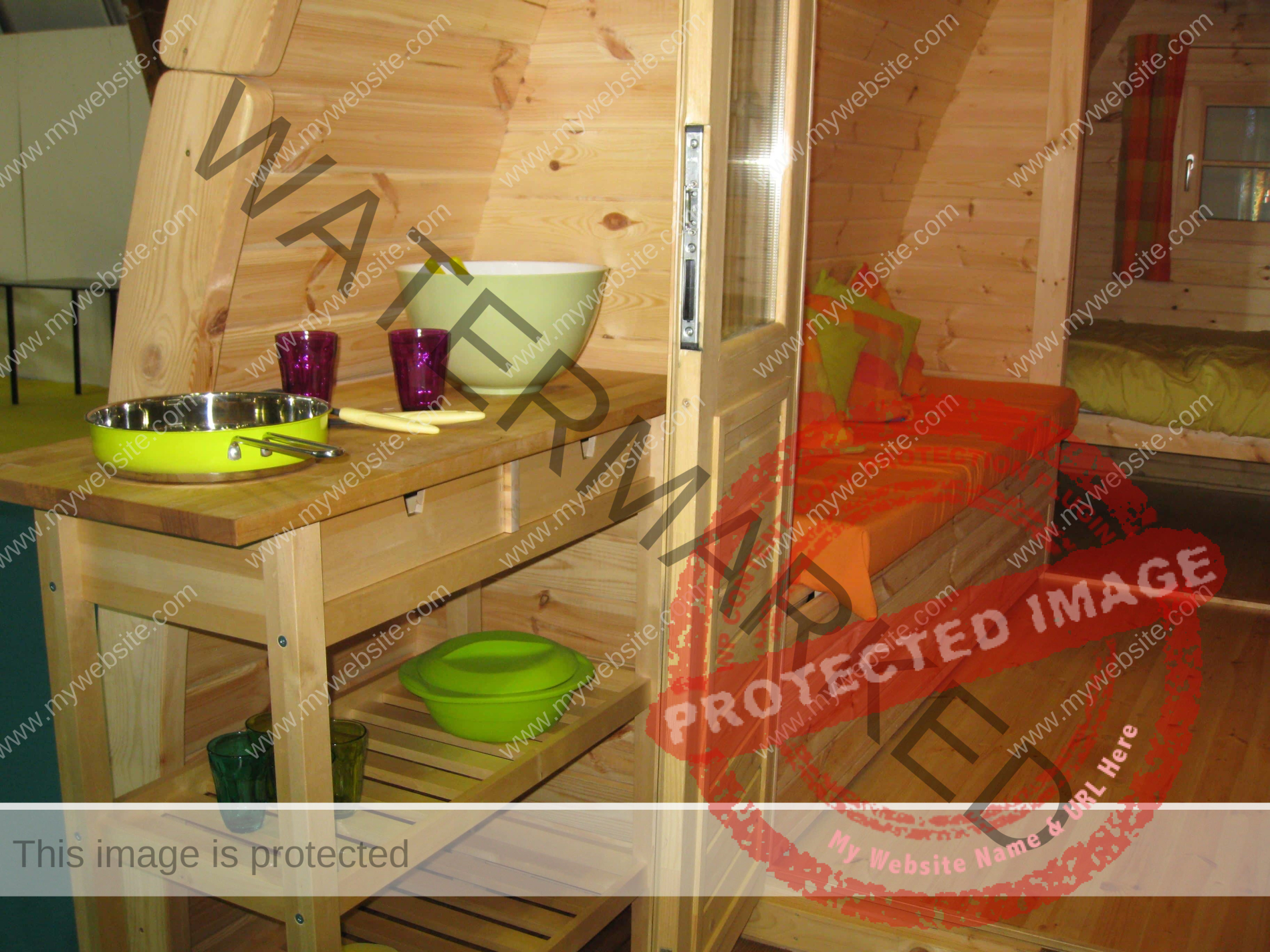 5.9 meters Camping pod for sale in Canada & the USA. Glamping pod for sale 8