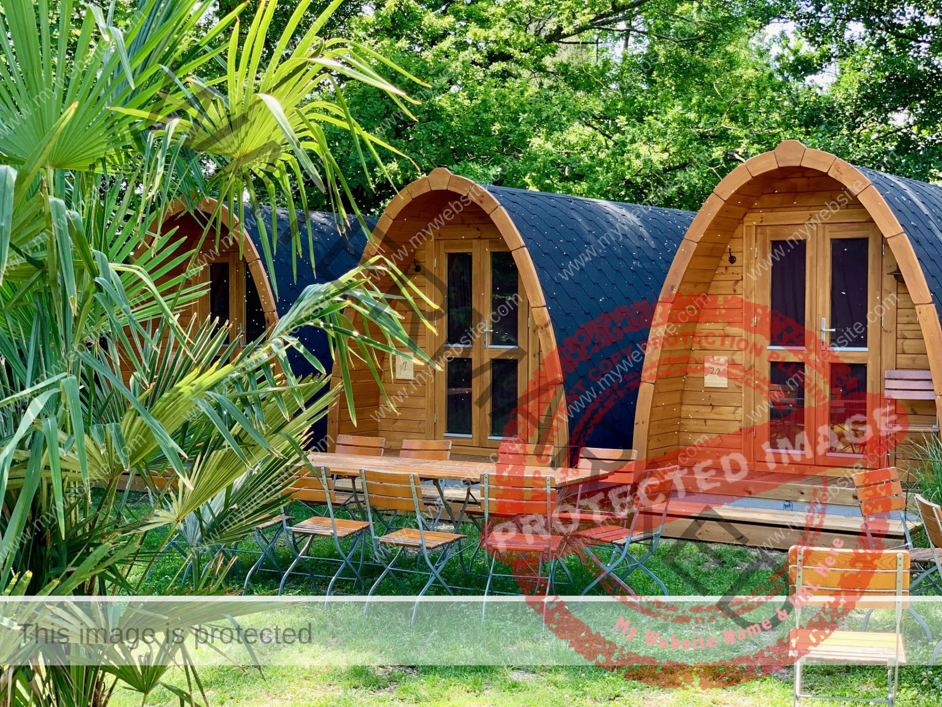 5.9 meters Camping pod for sale in Canada & the USA. Glamping pod for sale IMG_0049