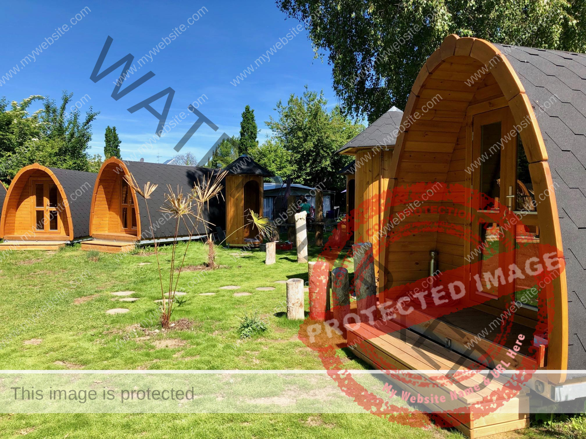 5.9 meters Camping pod for sale in Canada & the USA. Glamping pod for sale IMG_0750