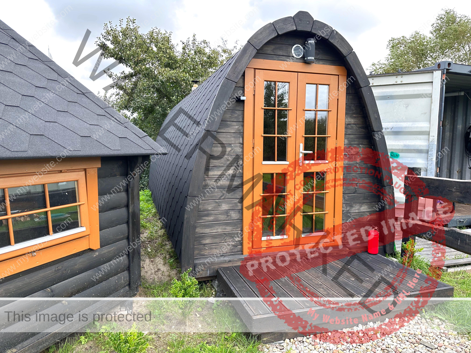 Black Sauna pod 2.4x5.9 m